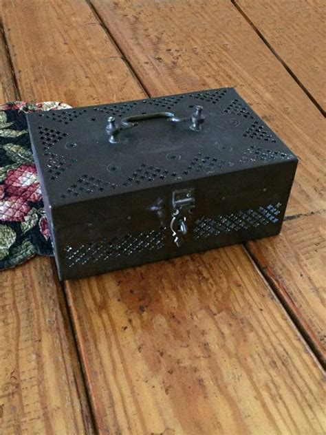 metal art supply box|decorative metal storage boxes.